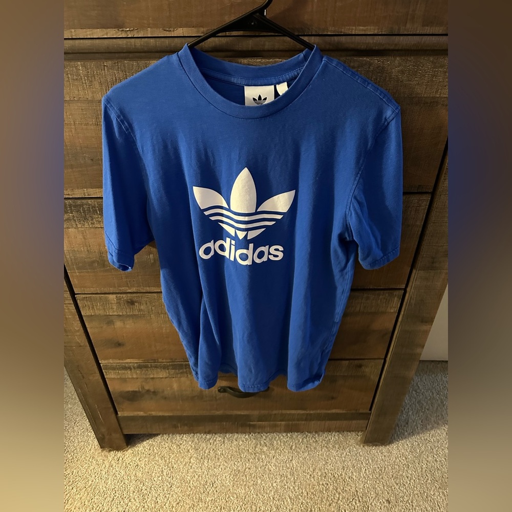 Blue Adidas t-shirt